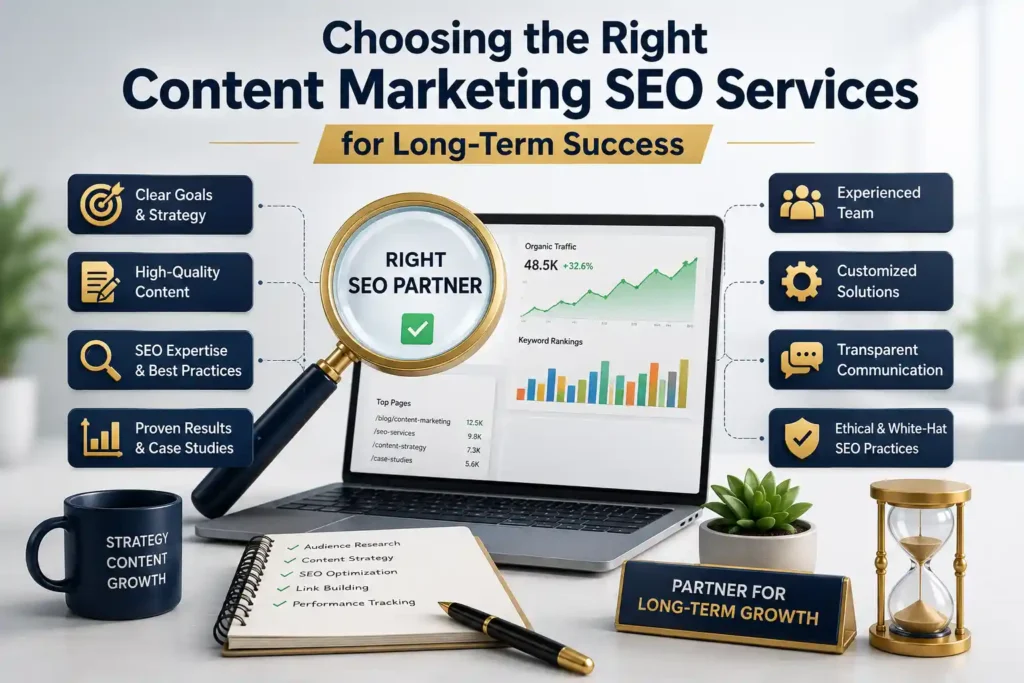 Choosing the Right Content Marketing SEO Services for Long-Term Success
