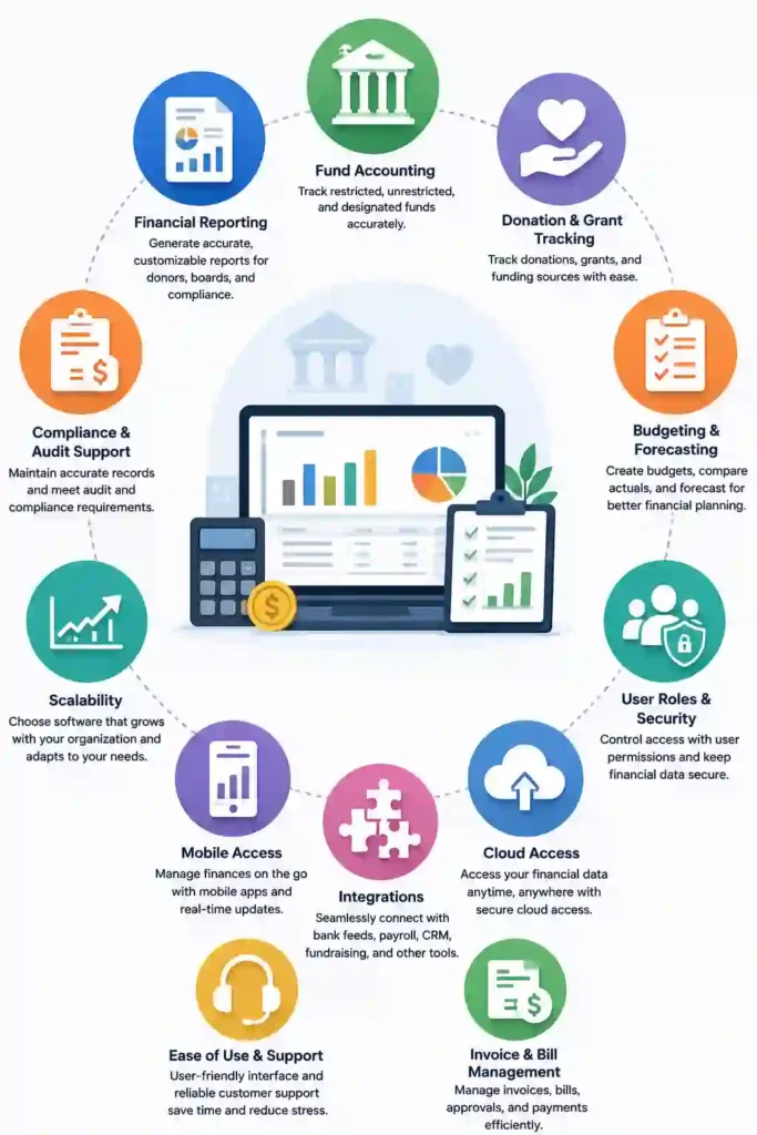 Key Features to Look for in Nonprofit Accounting Software