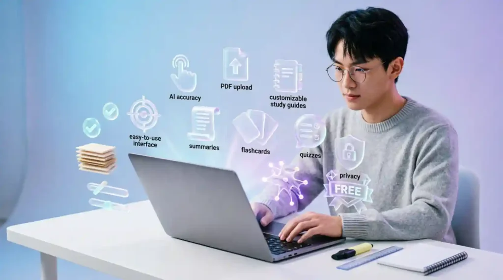 What to Look for in a Free AI Study Guide Maker