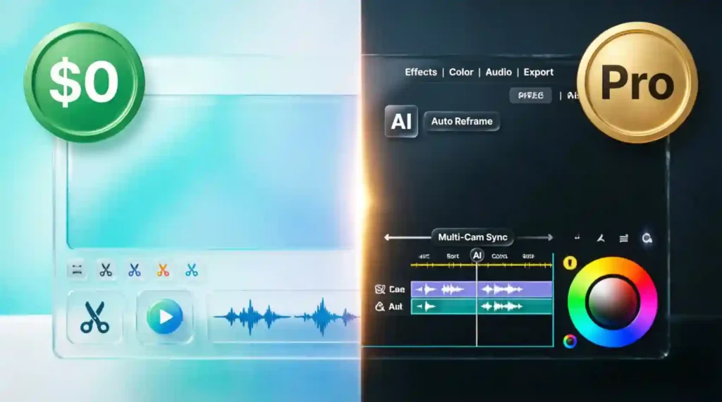 Free vs. Paid Video Editing Software: Video Editing Software for Beginners