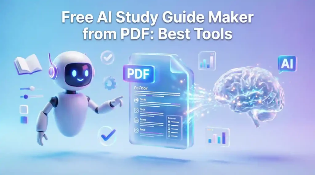 Free AI Study Guide Maker from PDF