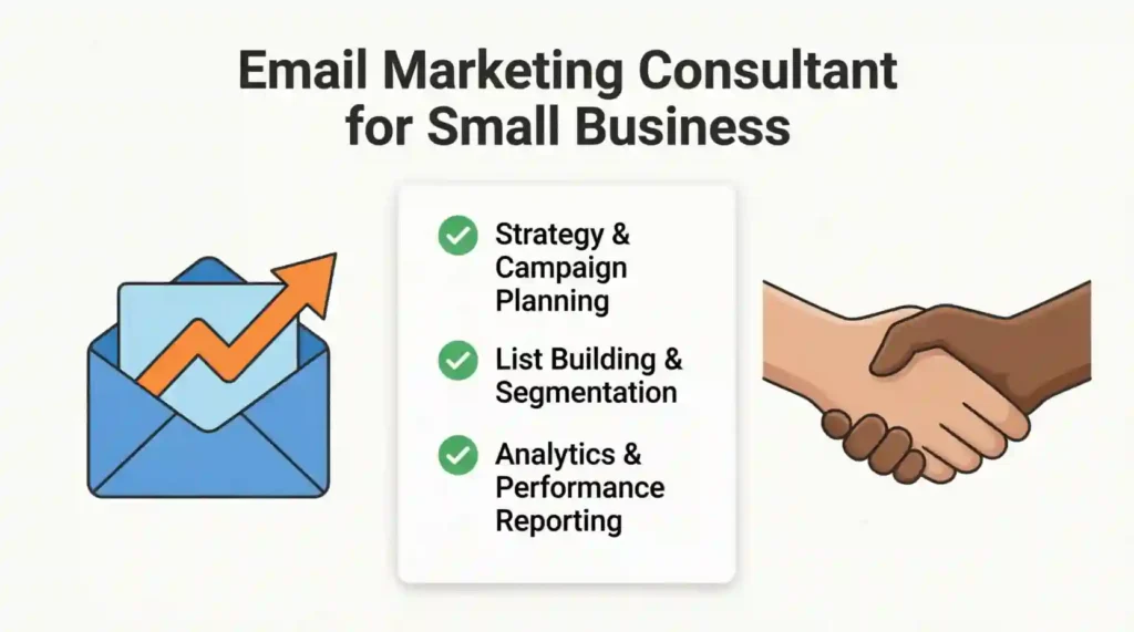 Email Marketing Consultant for Small Business: Services